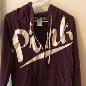 PINK by VS zip up hoodie